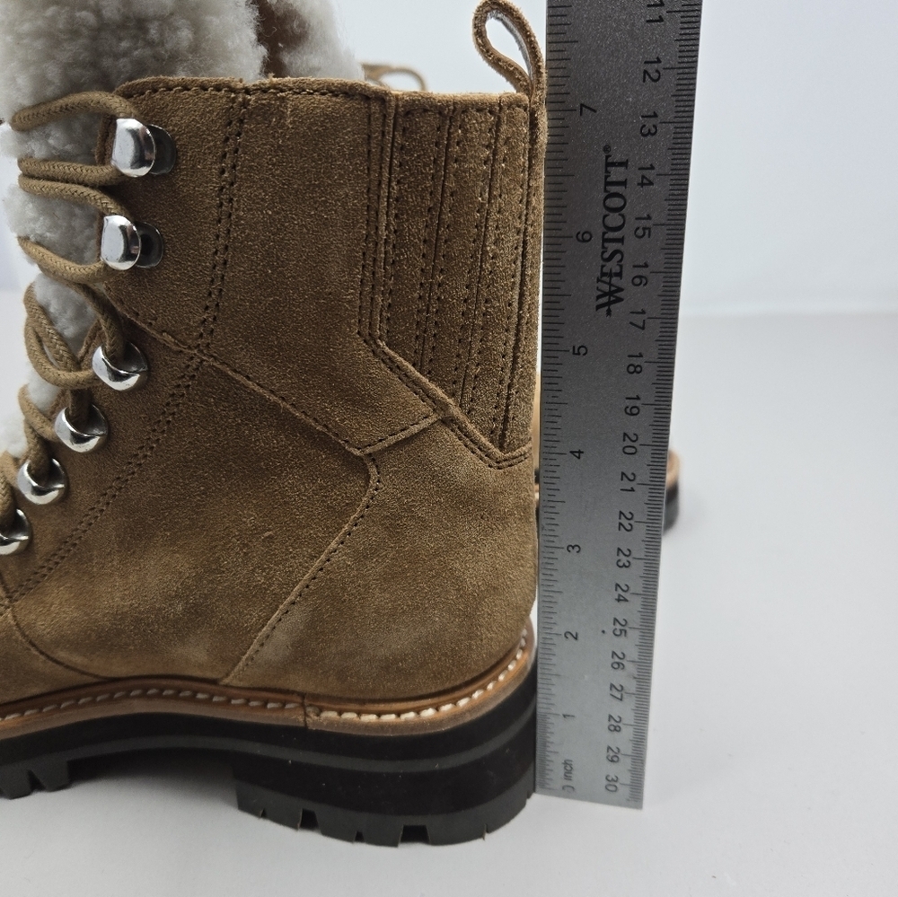 Marc Fisher Women Sz 6M Iizzie Hiking Outdoor Winter Boots Tan Suede ***READ** - Picture 10 of 12